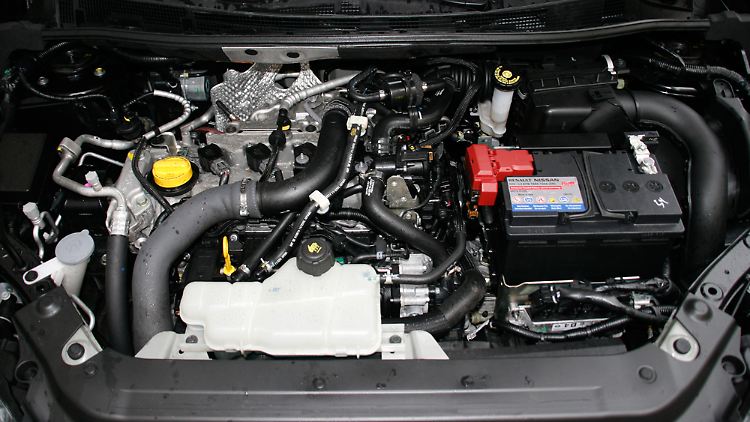 Der 1,2-Liter-Vierzylinderim Nissan Pulsar leistet 115 PS - ist aber zuweilen recht durstig.