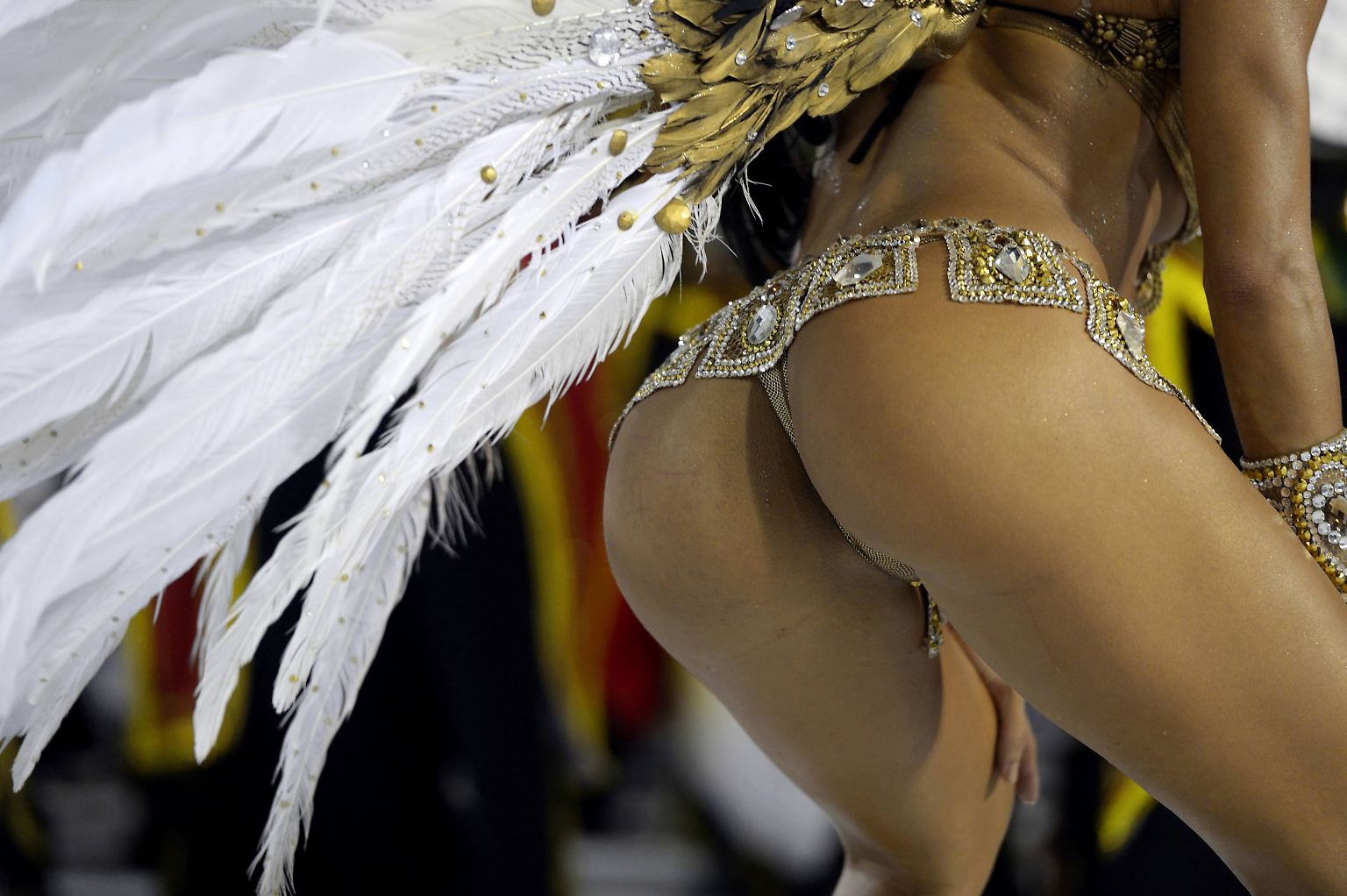 Der Karneval in Rio de Janeiro ist bunt und wild.