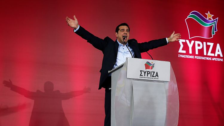 Führt die Umfragen an: Alexis Tsipras.