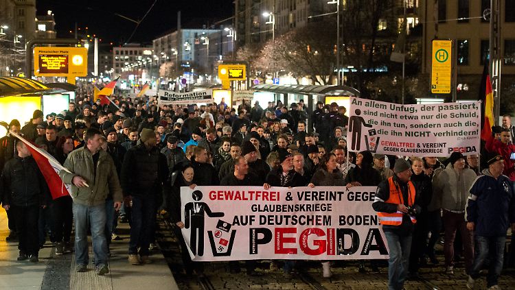 Am 12. Januar fand in Dresden die letzte Pegida-Demonstration statt.