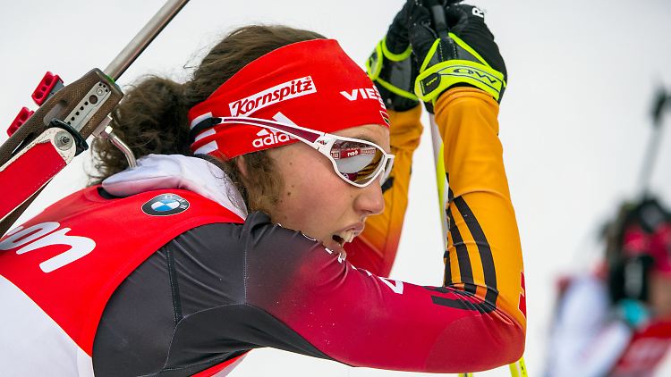 "Mir liegt die Strecke hier super": Laura Dahlmeier.