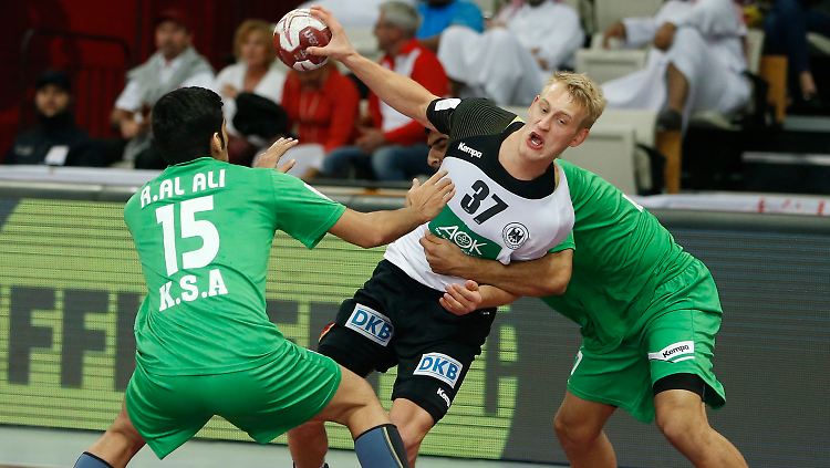 WM-Nachrücker Matthias Musche nutzte seine Chance gegen Saudi-Arabien zu elf Toren.