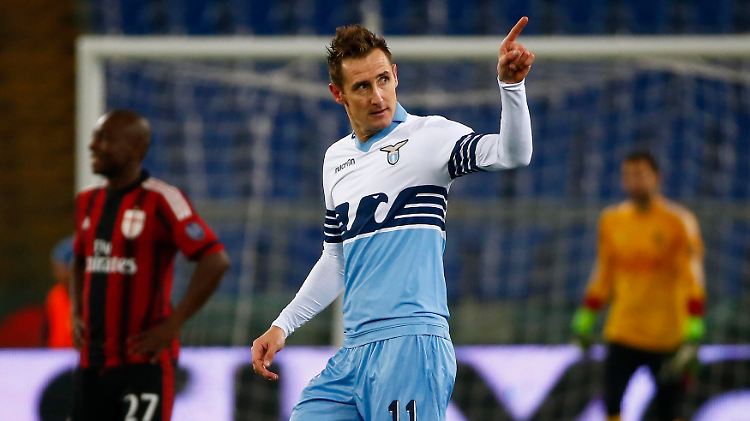 Held für ein Spiel: Miroslav Klose hat sich in die Herzen der Tifosi zurückgeschossen.