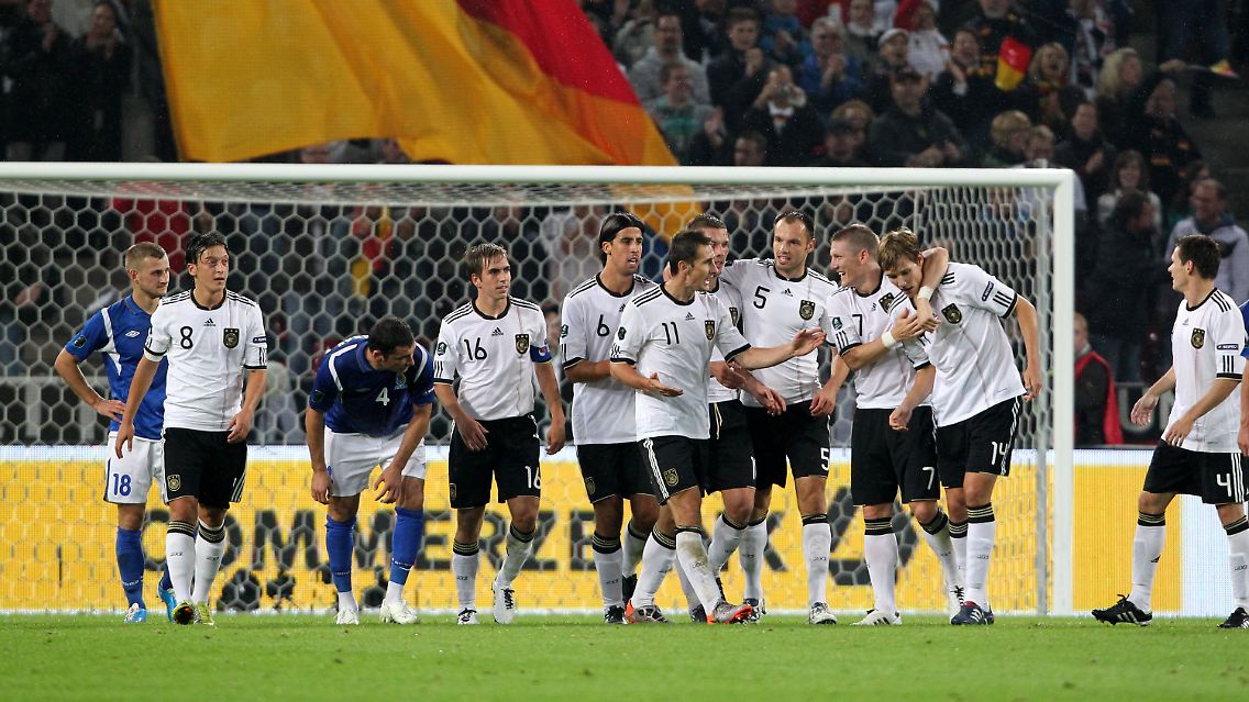 Die DFB-Elf zeigte heute guten Fußball.