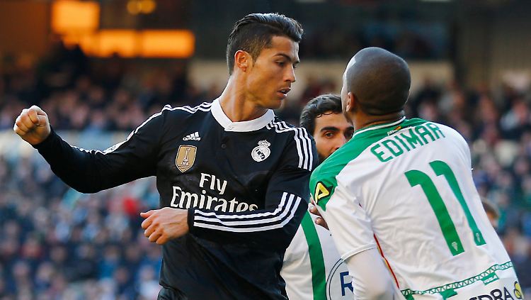 Schlecht gespielt und dann noch die Beherrschung verloren, Cristiano Ronaldo erwischte in Cordoba keinen guten Tag.