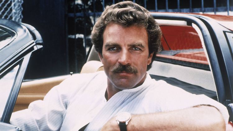 Tom Selleck 1980 in seiner Paraderolle - als "Magnum".