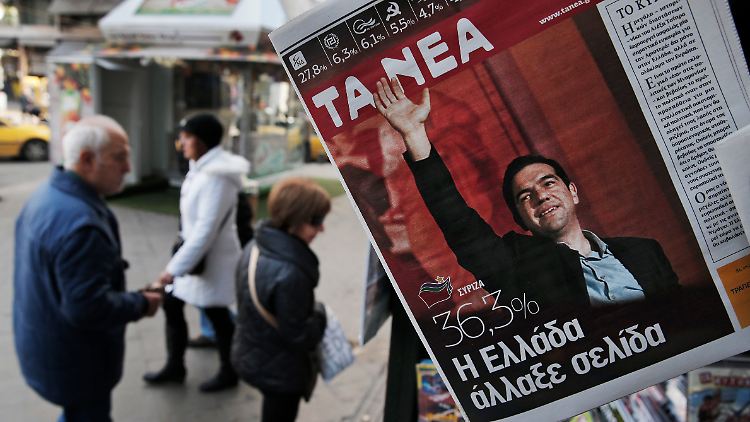 Alexis Tsipras ist der neue Ministerpräsident Griechenlands.