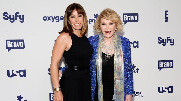 Kurz vor ihrem Tod traten Mutter und Tochter gemeinsam auf: Melissa (l.) und Joan Rivers.