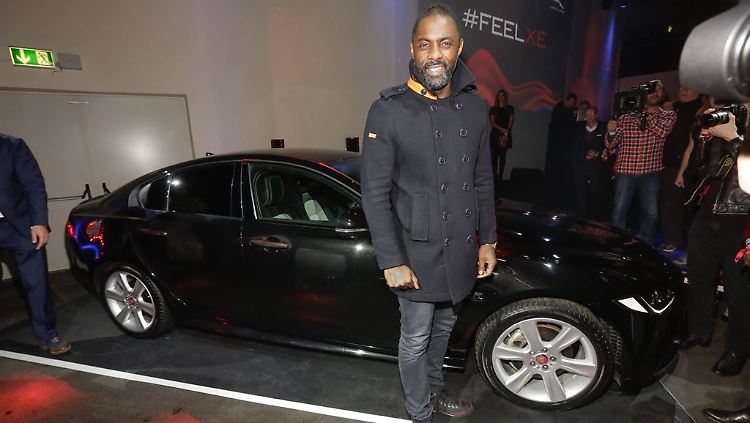Idris Elba bei der Europapremiere des neuen Jaguar XE im Umspannwerk am Alexanderplatz in Berlin.
