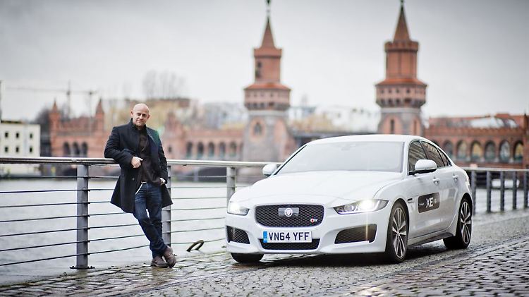 Der "Erfinder" des Jaguar XE, Jürgen Vogel, in Berlin.