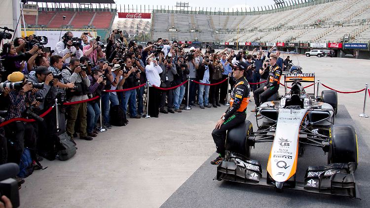 Vorgestellt wurde der neue Force-India-Bolide VJM08 bereits am 21. Januar.