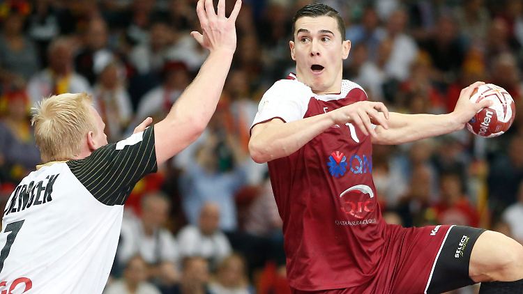 Den katarischen Rückraum um Zarko Markovic bekam die DHB-Abwehr kaum in den Griff.
