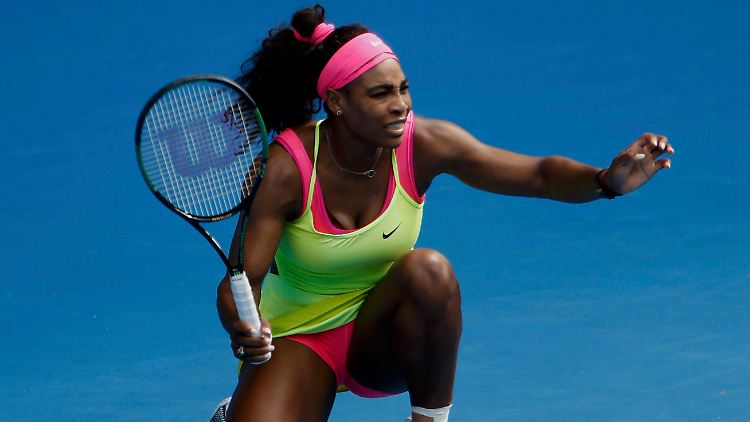 Ich bin nicht mit der Erwartung hierhergekommen, das zu schaffen": Serena Williams.