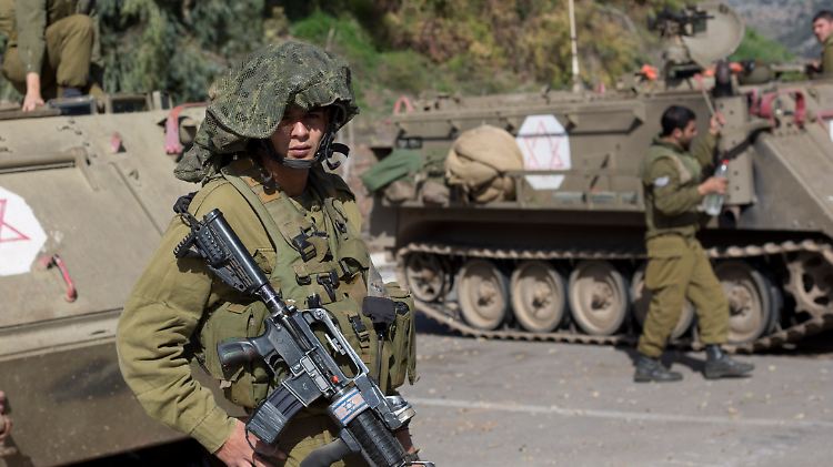 Die israelische Armee ist an der Nordgrenze weiter in Alarmbereitschaft.