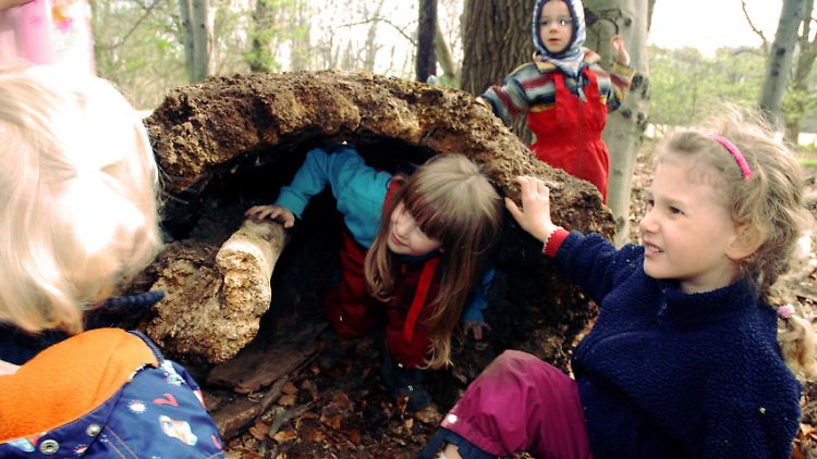 Das kindliche Immunsystem braucht "banale" Infektionserreger. Draußen, beim Kontakt mit anderen Kindern, sind die Voraussetzungen günstig.