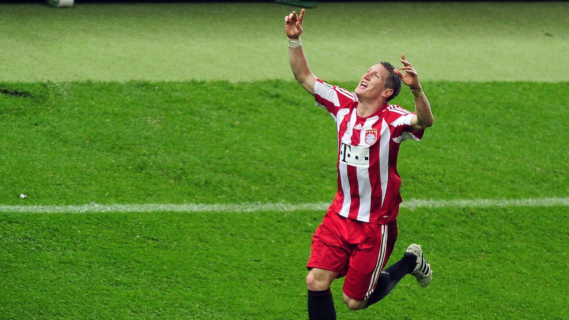 Darauf wollen die Bayern nicht verzichten: Schweinsteiger in Jubelpose.