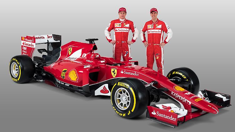 Fest steht: Sebastian Vettel und Kimi Räikkönen werden 2015 in einem schönen Ferrari unterwegs sein.