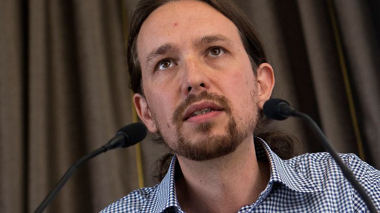 Podemos-Chef Pablo Iglesias ist für viele Spanier ein Hoffnungsträger.