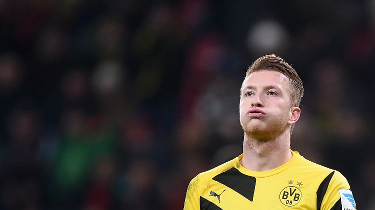 Marco Reus und Borussia Dortmund sind jetzt Tabellenletzter. Trotzdem dürfte der BVB mit dem 0:0 in Leverkusen nicht unzufrieden sein.