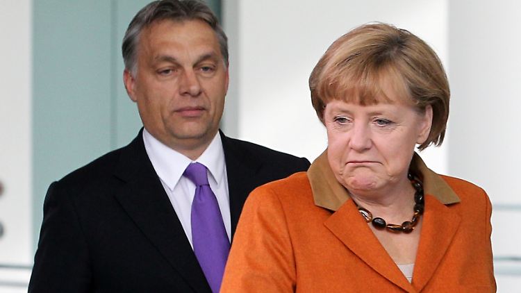 Trafen sich zuletzt im Mai 2014 in Berlin: Merkel und Orbán.
