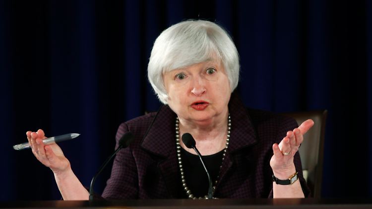 Souverän trotz großen Drucks: Fed-Chefin Janet Yellen