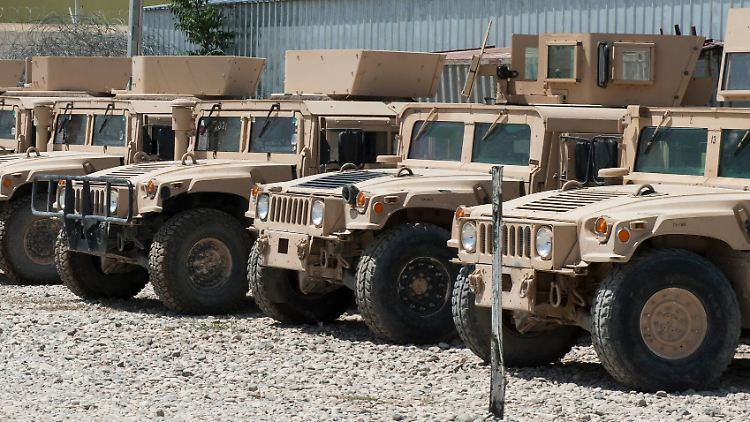 Humvee-Jeeps aus amerikanischer Produktion in Afghanistan: Game-Changer für den Ukraine-Konflikt?
