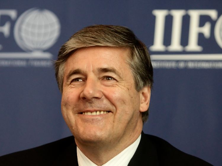 Manager in einer Doppelrolle: Josef Ackermann, der auch dem internationalen Bankenverband IFF vorsteht, nahm in diesem Jahr nur per Grußwort teil.