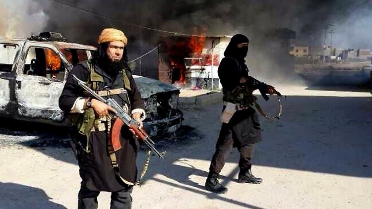 IS-Kämpfer in Syrien - ihr Terror verbreitet sich in der ganzen Welt.