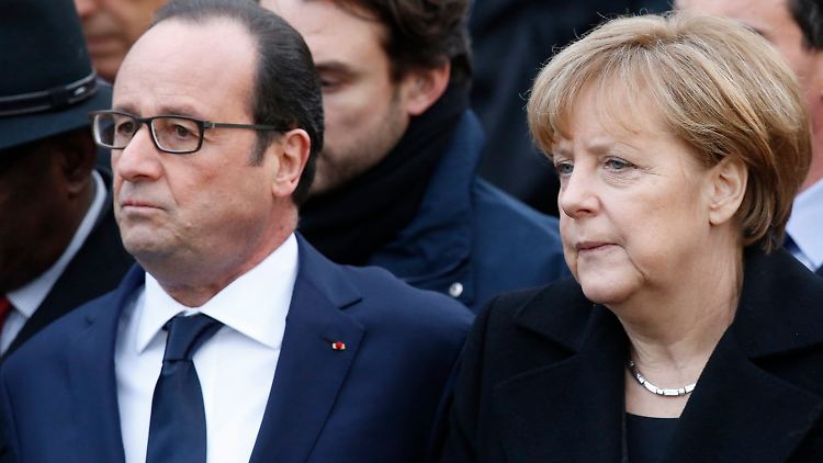 Nach einen frostigen Auftakt stimmt jetzt die Chemie zwischen Hollande und Merkel.