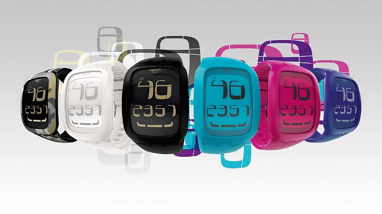 Swatch Touch: Die Touchscreen-Uhren könnten für die erste Smartwatch der Schweizer Modell stehen.