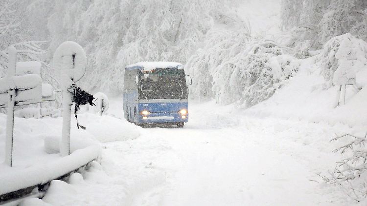 Viel Schnee im Norden Italiens.