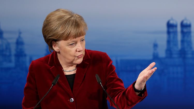 Merkel skizzierte bei der Münchner Sicherheitskonferenz ihre Idee vom überlegenen demokratischen System, das nur einen langen Atem beweisen müsse.