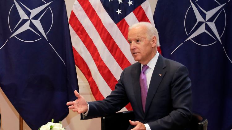 Amerikas Vizepräsident Joe Biden gibt den Russen Kontra.