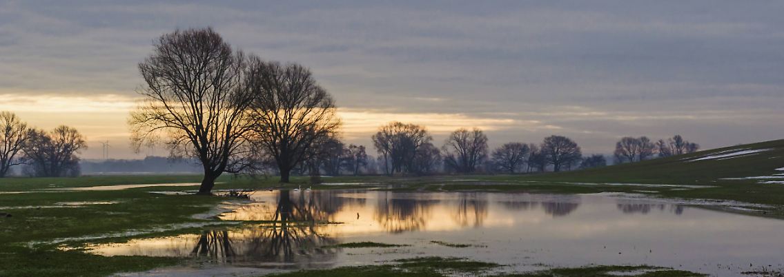 Tauwetter in Brandenburg.