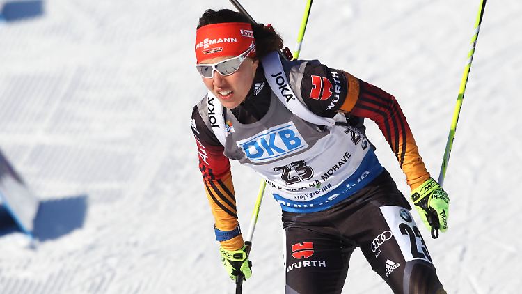 In Nove Mesto gehörte Laura Dahlmeier zur Weltspitze im Biathlon.