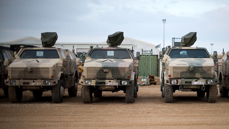 Deutsche Schützenpanzer Dingo (in Afghanistan): Gut geeignet für die Aufstandsbekämpfung, beliebt in Saudi-Arabien.