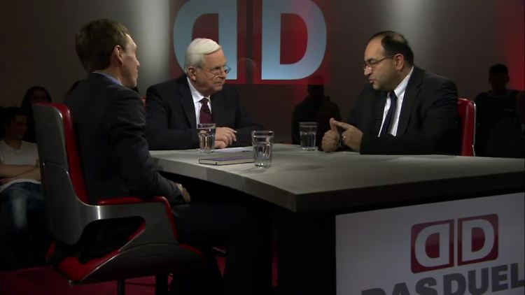 Omid Nouripour (r.) will Waffenlieferungen an die Ukraine nicht ausschließen.