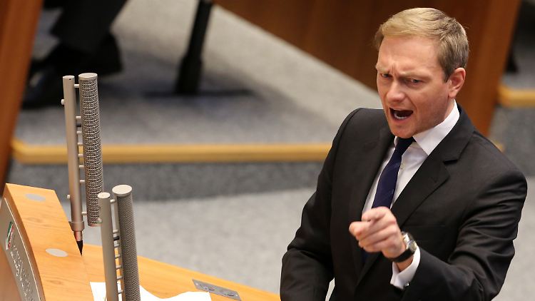 Eine Wutrede im NRW-Landtag verschaffte Christian Lindner zuletzt viel Aufmerksamkeit.