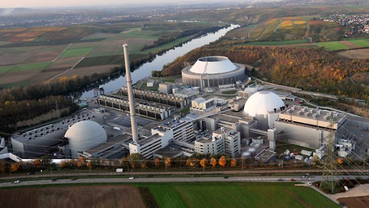 Auch das Atomkraftwerk Neckarwestheim wird bestreikt.