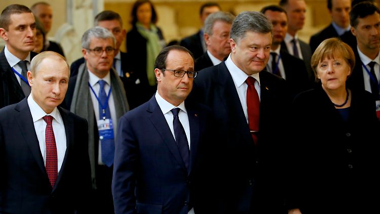 Wie geht es weiter in der Ukraine? Das Ergebnis des Krisengipfels wird mit Spannung erwartet.