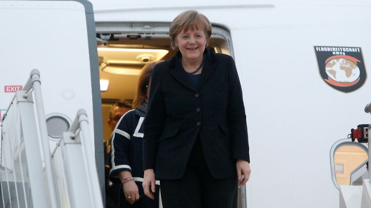 Angela Merkel absolviert einen Reisemarathon: In den vergangenen Tagen legte sie für ihre Diplomatie Zehntausende Kilometer zurück.