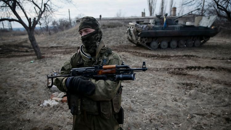 Die Soldaten der ukrainischen Armee waren den Separatisten in den vergangenen Wochen meist unterlegen.