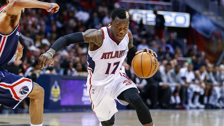 Dennis Schröder gehört mit seinen 1,86 m eher zu den kleinen NBA-Spielern, aber Experten trauen ihm eine große Karriere zu.  