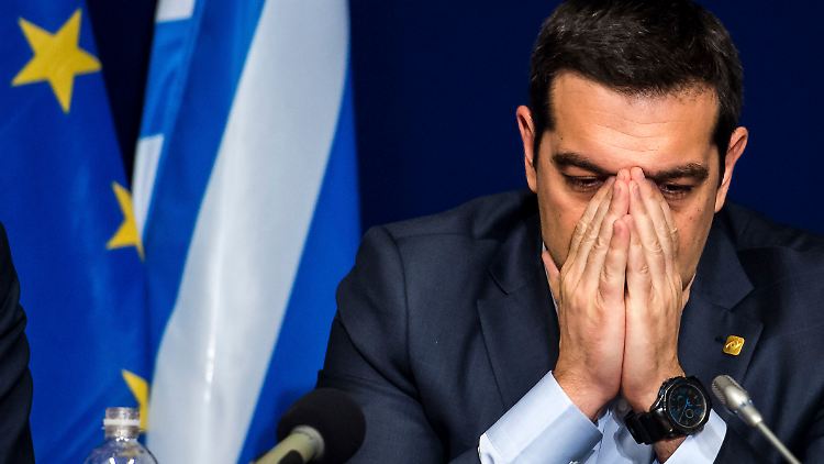 Kopf hoch, Herr Tsipras! Dass die griechische Wirtschaft leicht schrumpft, ist kein Drama - im Vergleich zum Vorjahresquartal legte sie deutlich zu.