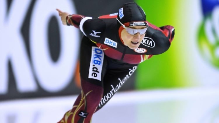 Über die 5000 Meter-Distanz läuft Pechstein zu Bronze.