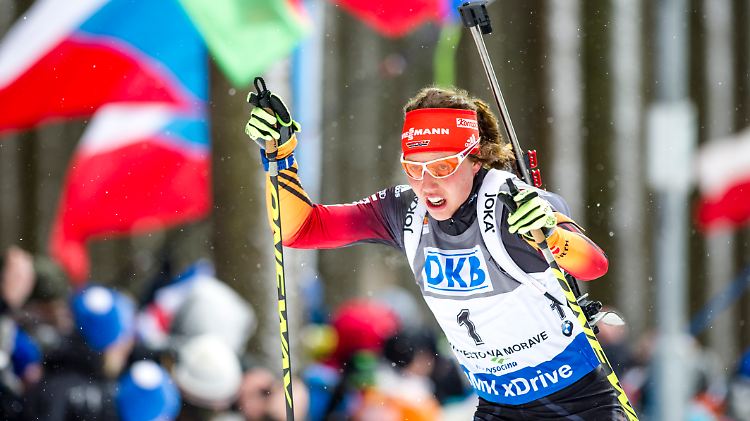 Laura Dahlmeier beweist derzeit: "Wenn es läuft, dann läuft es."