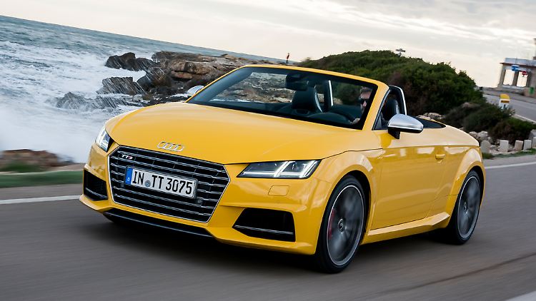 Zwei Liter Hubraum als Diesel oder Benziner: Denn TT Roadster gibt es von 184 bis 310 PS.