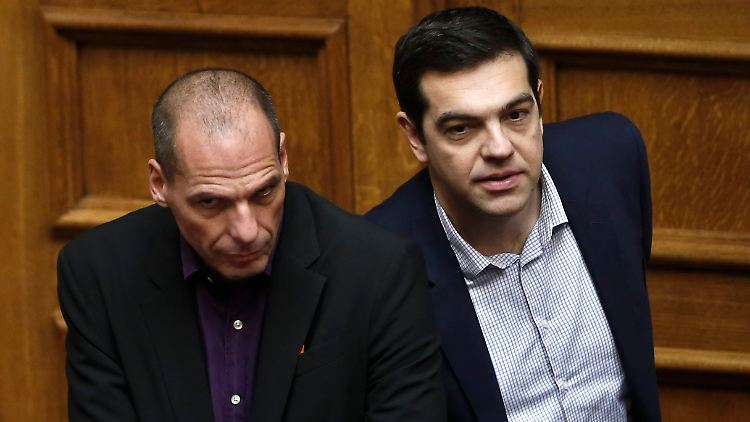 Fordern die Eurozone heraus: Yanis Varoufakis und Alexis Tsipras.