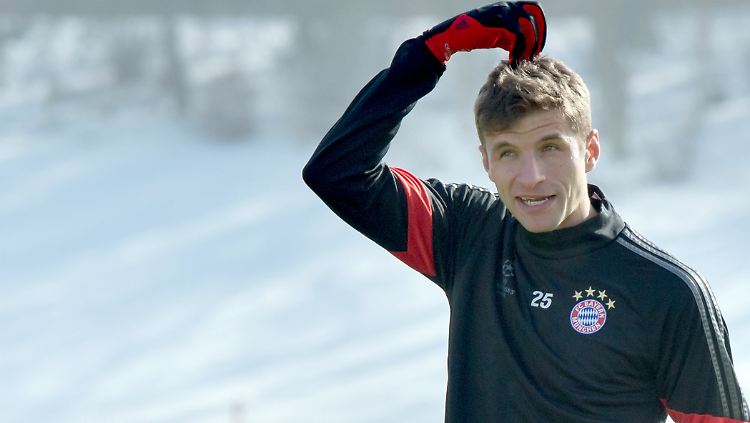 "Ein eigenartiges Empfinden, gegen eine Mannschaft zu spielen, die in einem Kriegsgebiet beheimatet ist": Thomas Müller.