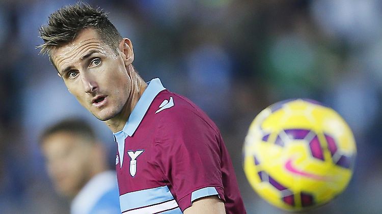 "Im Fußball weiß man nie, was passiert": Miroslav Klose.